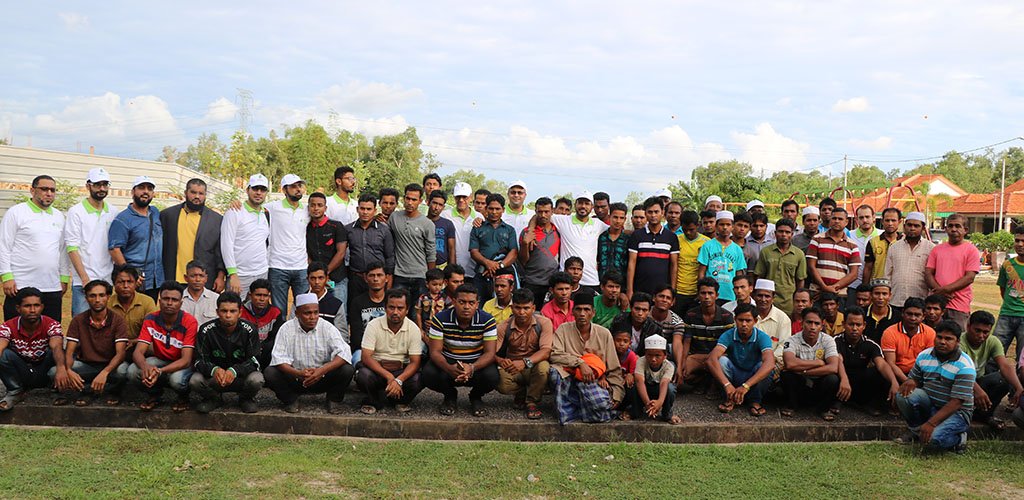 مركز رعاية اللاجئين الروهينجيا