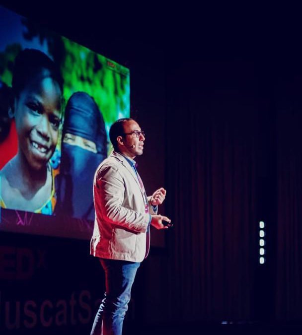 Dr. Mohamed manager of Relief4life speech in Ted Muscat